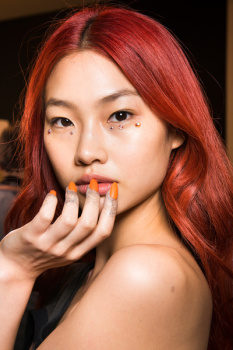 HoYeon Jung is renowned as 'The red-haired Asian in modeling industry.